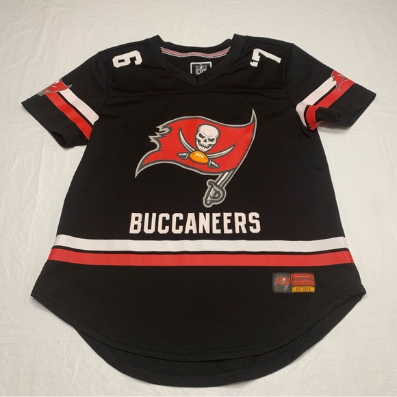 NFL Tops Nfl Tampa Bay Buccaneers Jersey Shirt Womens Medium Poshmark